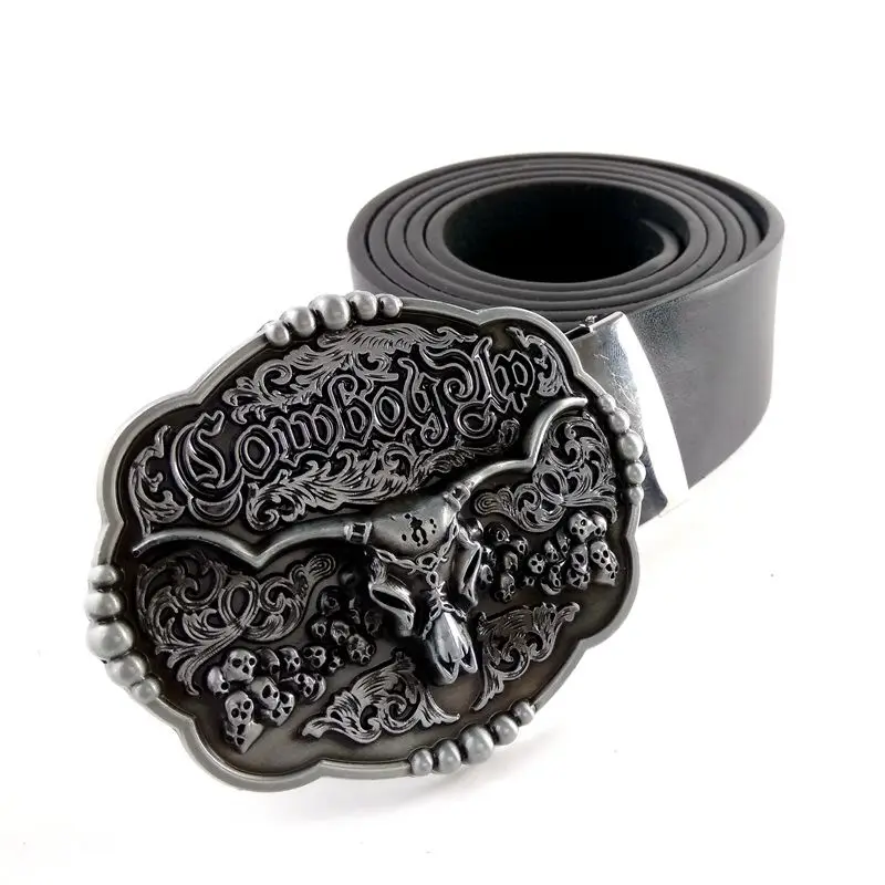 Mens Black PU Leather Belts Vintage Flower Decoration Silver Bull Western Texas Longhorn Skull Cowboys Belt Buckle For Men Gifts
Mens Black PU Leather Belts Vintage Flower Decoration Silver Bull Western Texas Longhorn Skull Cowboys Belt Buckle For Men Gifts