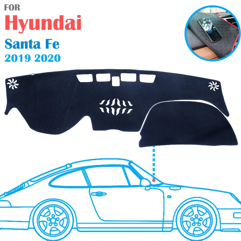 Силиконовый нескользящий коврик для приборной панели автомобиля, для Hyundai Santa Fe 2019 2020 TM
Силиконовый нескользящий коврик для приборной панели автомобиля, для Hyundai Santa Fe 2019 2020 TM