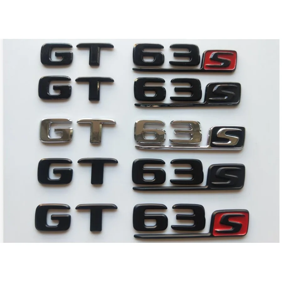 Chrome Black Letters Trunk Badges Emblems Stikcer for Mercedes Benz X290 Coupe AMG GT 63 S GT63S
Chrome Black Letters Trunk Badges Emblems Stikcer for Mercedes Benz X290 Coupe AMG GT 63 S GT63S