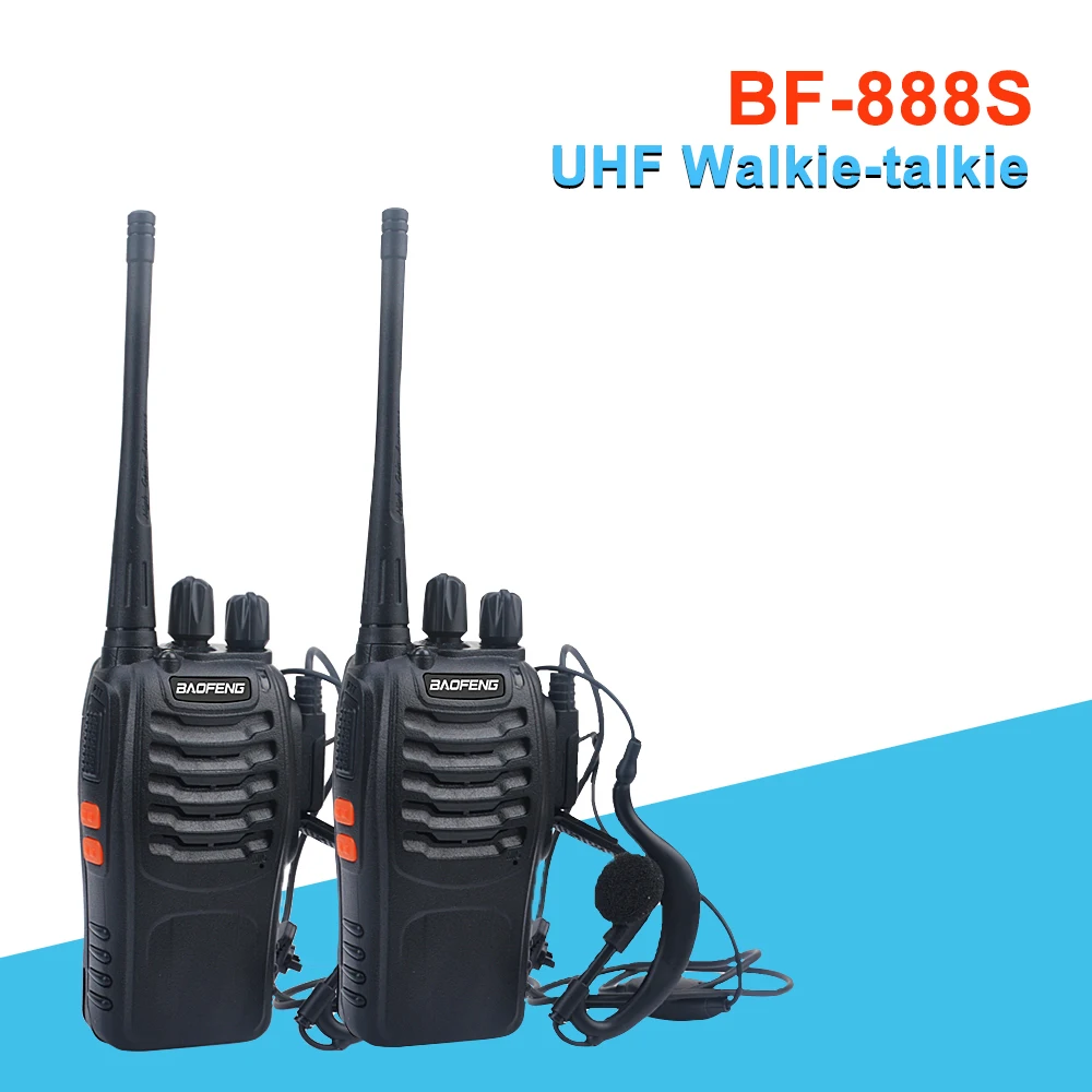 2pcs/lot Free shipping walkie talkie baofeng bf-888s UHF baofeng ham amateur VOX radio 888s 400-470MHz 16CH with Earpiece
2pcs/lot Free shipping walkie talkie baofeng bf-888s UHF baofeng ham amateur VOX radio 888s 400-470MHz 16CH with Earpiece