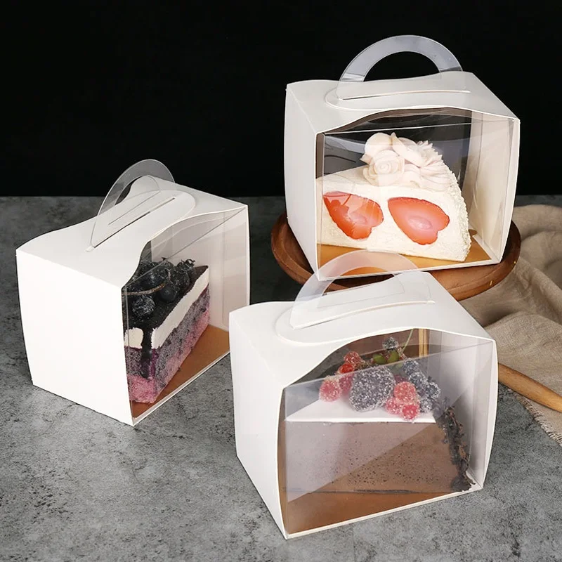 200Pcs/lot Portable Transparent White Cardboard Layer Cut Pieces Diced Cake Box With Mousse Box West Point Box
200Pcs/lot Portable Transparent White Cardboard Layer Cut Pieces Diced Cake Box With Mousse Box West Point Box