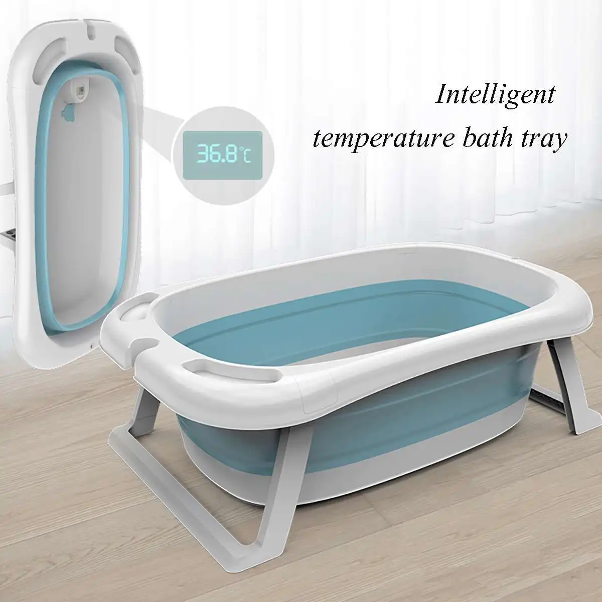 Portable Shower Basin with Smart Thermometer Folding Baby Shower Bathtub For Kids Safety Collapsible Pet Dog Bath Tubs Barrel
Portable Shower Basin with Smart Thermometer Folding Baby Shower Bathtub For Kids Safety Collapsible Pet Dog Bath Tubs Barrel