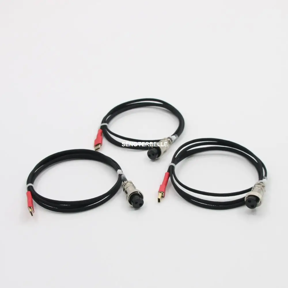 Кабель питания GX16 на Micro USB / Type -C / Mini USB, Кабель-адаптер для Raspberry, 1,2 м
Кабель питания GX16 на Micro USB / Type -C / Mini USB, Кабель-адаптер для Raspberry, 1,2 м