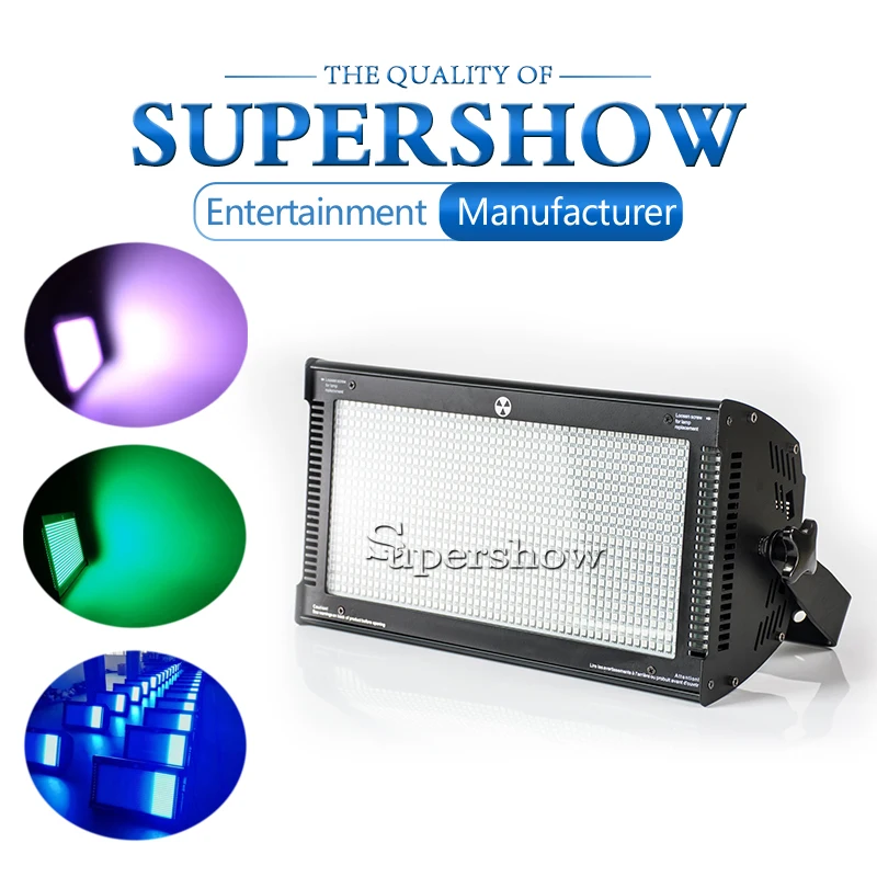 1000W RGB 3in1 Stroboscope Lighting Full Color Strobe Stage Effect Light Atomic Led DMX Control Light DJ Equipment
1000W RGB 3in1 Stroboscope Lighting Full Color Strobe Stage Effect Light Atomic Led DMX Control Light DJ Equipment