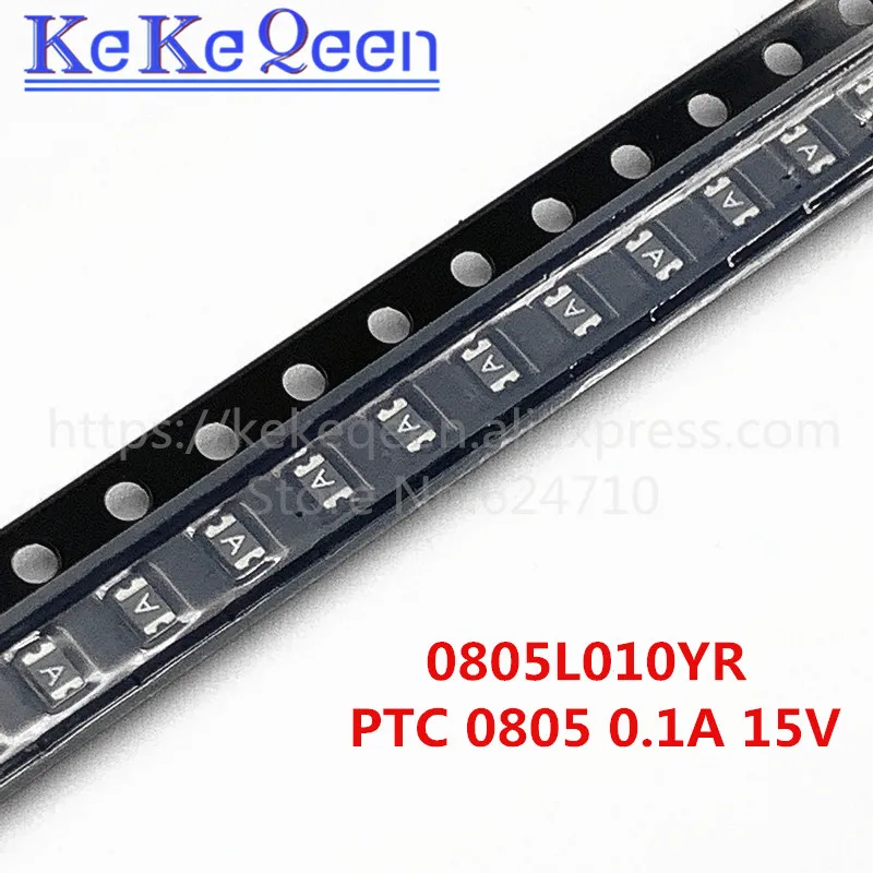 100 шт./партия, сбрасываемые предохранители PTC 0805 а мА 15 в 0805L010 0805L010YR SMT SMD PPTC
100 шт./партия, сбрасываемые предохранители PTC 0805 а мА 15 в 0805L010 0805L010YR SMT SMD PPTC