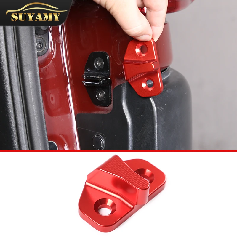 For Toyota FJ Cruiser 2007-2021 Rear Tailgate Limiting Stopper Cover Car-Styling Car Door Lock Buckle Accessories Aluminum Alloy
For Toyota FJ Cruiser 2007-2021 Rear Tailgate Limiting Stopper Cover Car-Styling Car Door Lock Buckle Accessories Aluminum Alloy