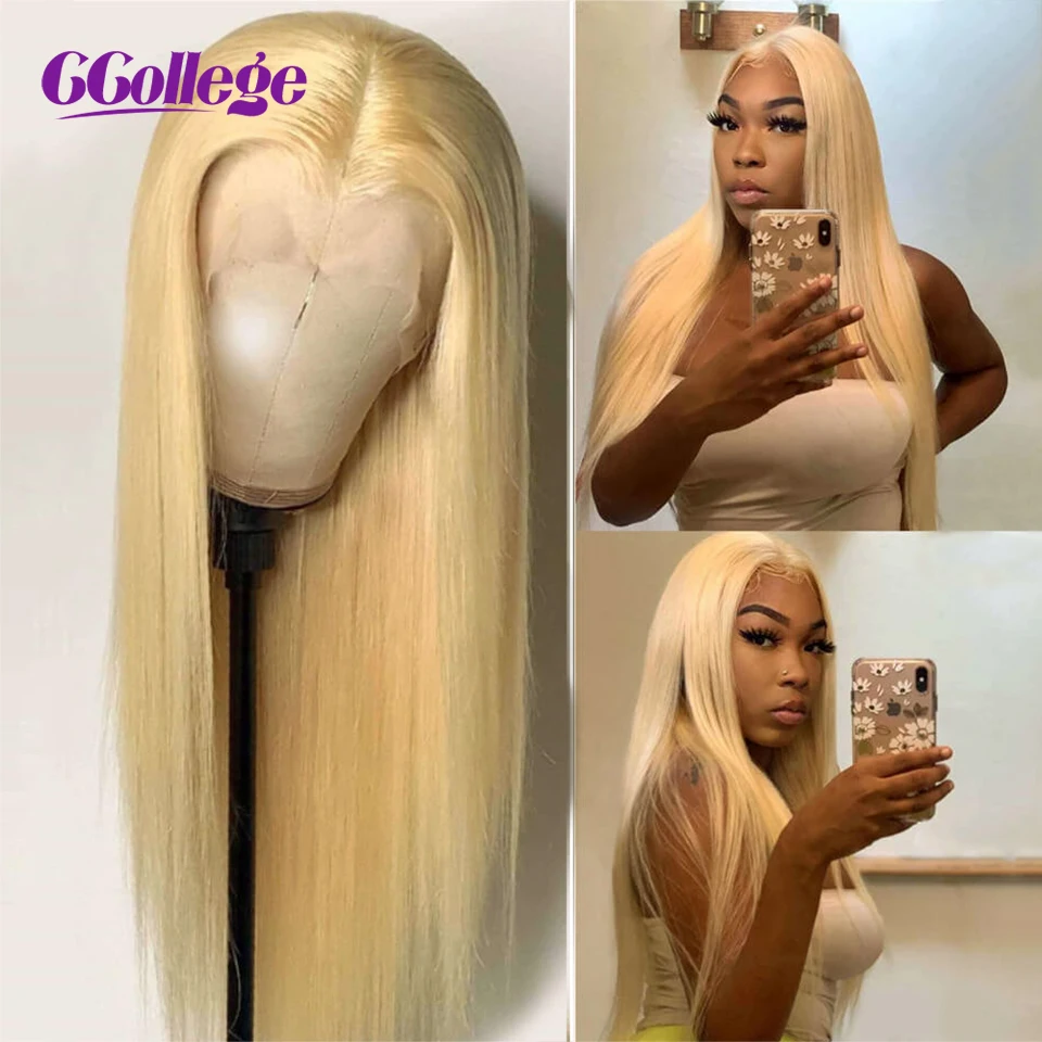 #613 Blonde Straight Lace Front Human Hair Wigs 32inch Pre Plucked With Baby Hair Brazilian Human Hair Wigs For Women Remy Hair
#613 Blonde Straight Lace Front Human Hair Wigs 32inch Pre Plucked With Baby Hair Brazilian Human Hair Wigs For Women Remy Hair