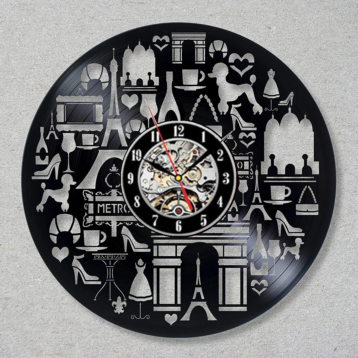 Vinyl Record Wall Clock Modern Design Shopping Haven Cosmetics Perfume Decorative Shop Vinyl Clock Wall Watch Home Decor
Vinyl Record Wall Clock Modern Design Shopping Haven Cosmetics Perfume Decorative Shop Vinyl Clock Wall Watch Home Decor