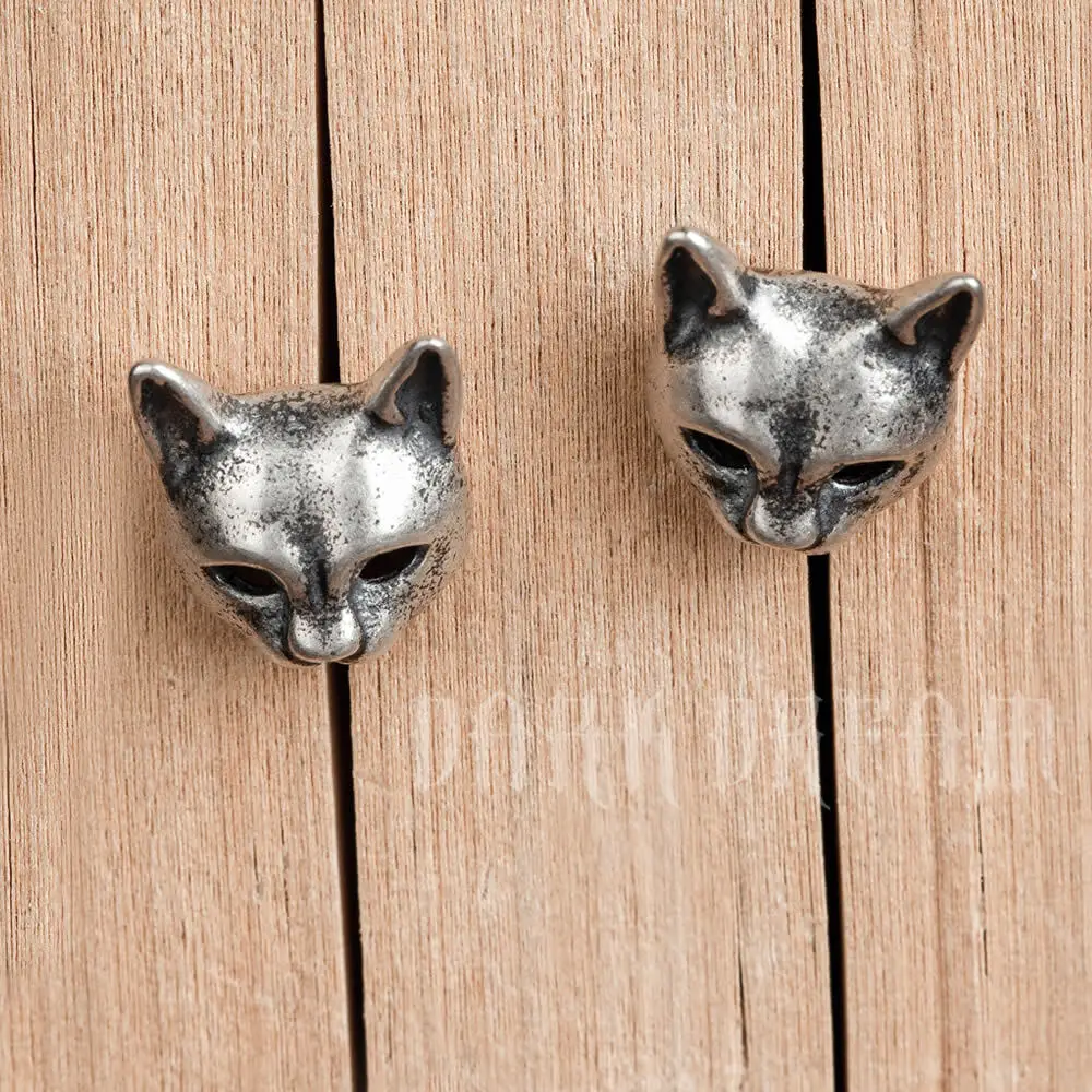 High Quality Real Solid 925 Sterling Silver Cat Stud Earrings Children Jewelry Animal Earings For Baby Kids Girls Best Gift
High Quality Real Solid 925 Sterling Silver Cat Stud Earrings Children Jewelry Animal Earings For Baby Kids Girls Best Gift