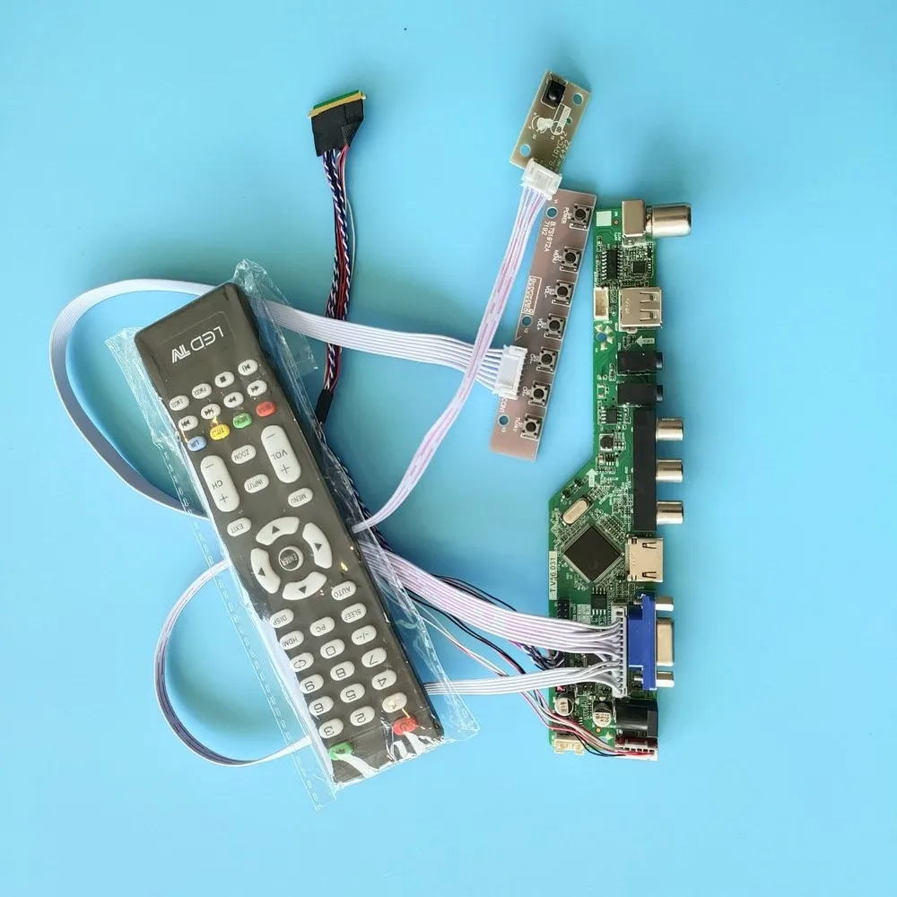 Комплект для B173RW01 V3, панель HDMI, совместимая с USB 1600X900, 17,3 дюйма, пульт дистанционного управления VGA, 40pin, LVDS TV AVController, драйвер платы, ЖК светодиодный экран
Комплект для B173RW01 V3, панель HDMI, совместимая с USB 1600X900, 17,3 дюйма, пульт дистанционного управления VGA, 40pin, LVDS TV AVController, драйвер платы, ЖК светодиодный экран