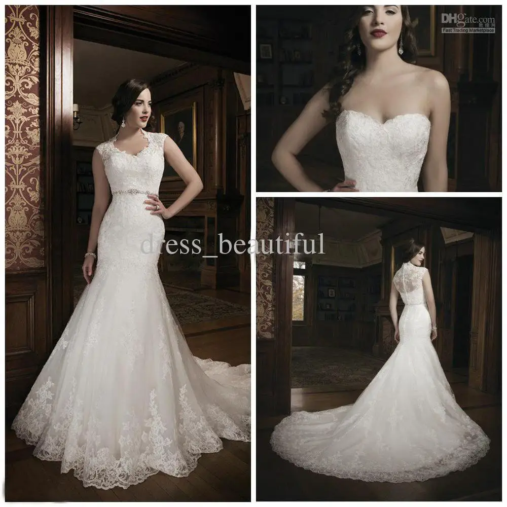 NEW Wedding Gown Dress Best selling Mermaid Sweep Tulle Applique Lace Sexy lady Detachable Jacket Bridal gowns Weding dresses
NEW Wedding Gown Dress Best selling Mermaid Sweep Tulle Applique Lace Sexy lady Detachable Jacket Bridal gowns Weding dresses