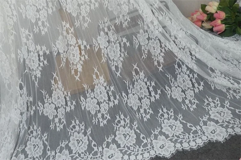 1.5 Meters Wide And 3 Meters Long. Mesh Flower Eyelashes Lace Fabric Wedding Veil Clothing Material Diy Home Accessories V2482
1.5 Meters Wide And 3 Meters Long. Mesh Flower Eyelashes Lace Fabric Wedding Veil Clothing Material Diy Home Accessories V2482