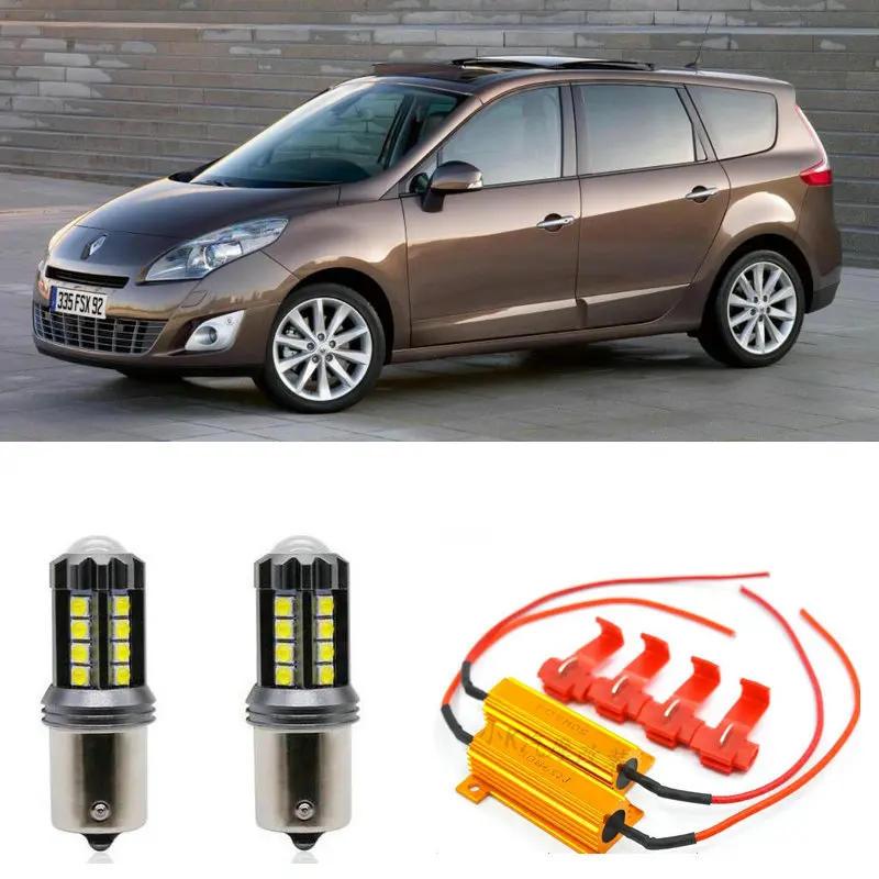 Fog lamps for RENAULT GRAND SCENIC 3 III JZ0/1 Stop lamp Reverse Back up bulb Front Rear Turn Signal error free 2pc
Fog lamps for RENAULT GRAND SCENIC 3 III JZ0/1 Stop lamp Reverse Back up bulb Front Rear Turn Signal error free 2pc