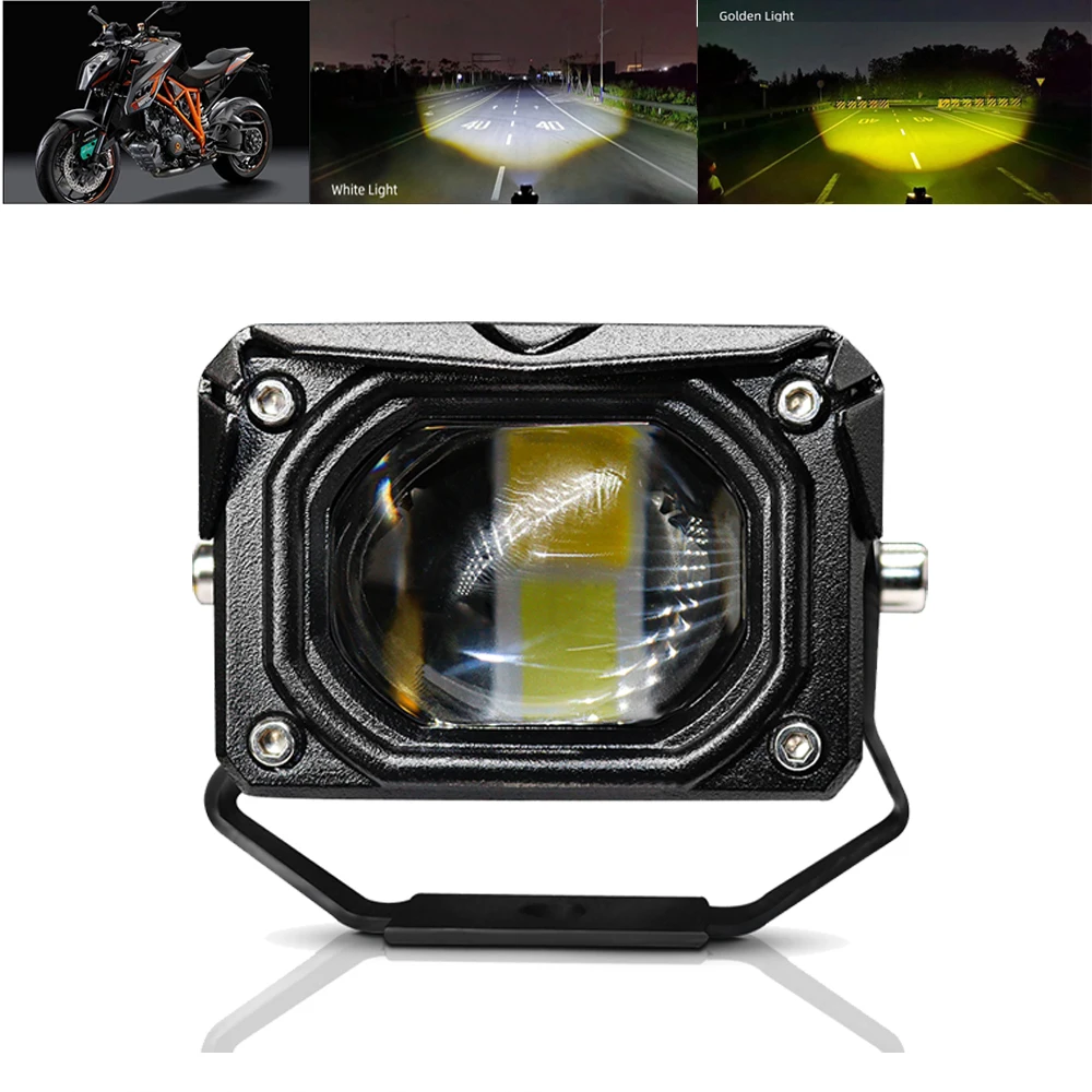 Motorcycle LED Work Light White Amber Projector Lens Driving lights 6000K 3500K 120W Fog Ligh For Car Boat Tractor Truck 4X4 SUV
Motorcycle LED Work Light White Amber Projector Lens Driving lights 6000K 3500K 120W Fog Ligh For Car Boat Tractor Truck 4X4 SUV