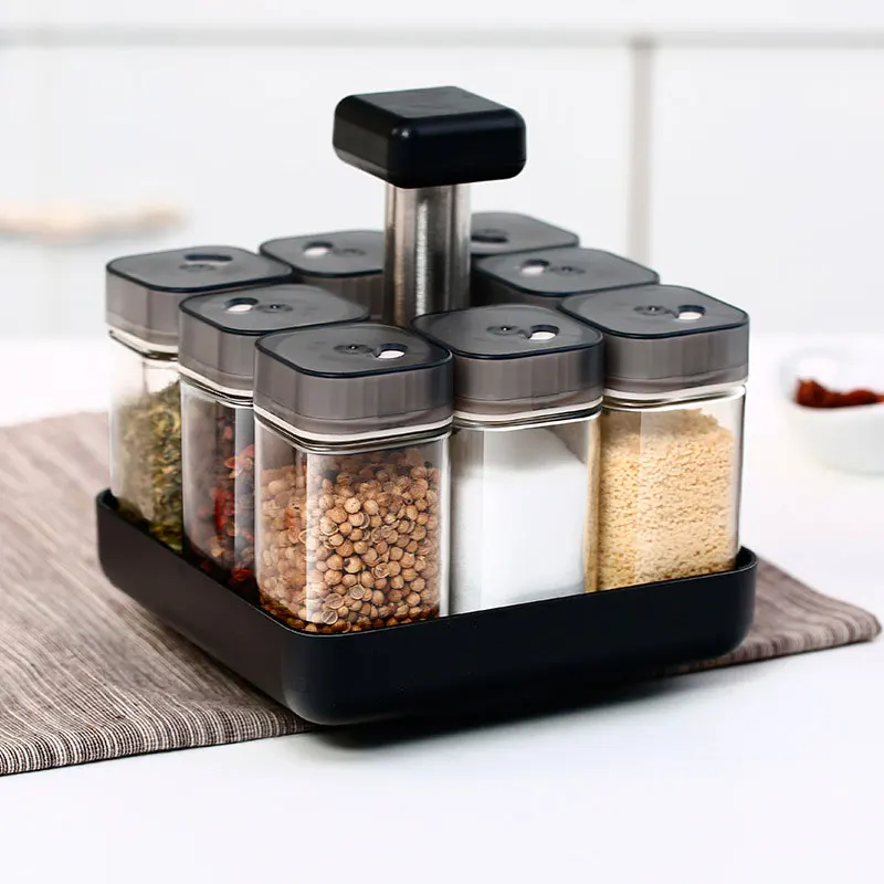 Rotating Spice Rack For Glass Jars, All Spices, Pepper Shakers, Salt Shakers Within Reach, Kitchen Storage Set
Rotating Spice Rack For Glass Jars, All Spices, Pepper Shakers, Salt Shakers Within Reach, Kitchen Storage Set