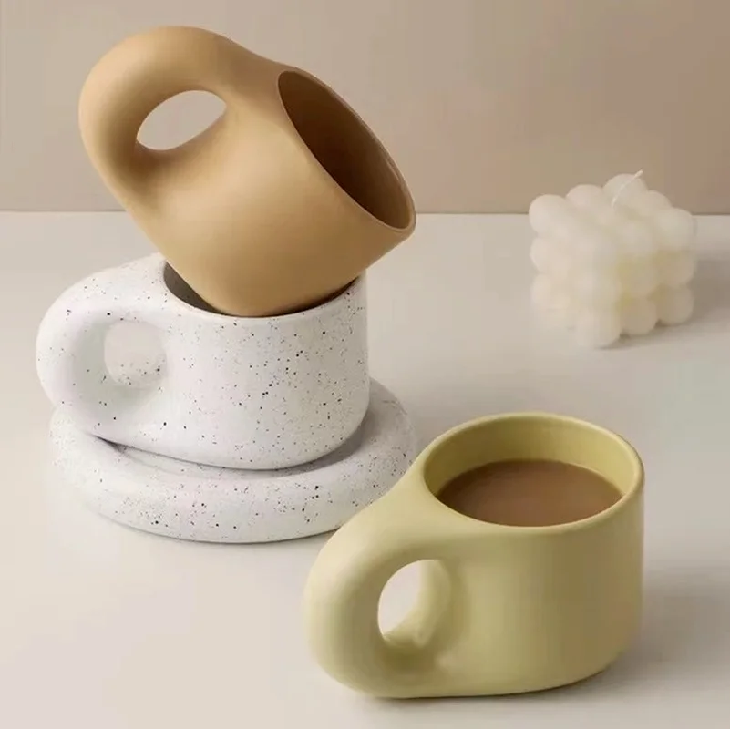 Nordic ins wind fat ceramic mugs men and women mugs custom lovers coffee cups set simple atmosphere
Nordic ins wind fat ceramic mugs men and women mugs custom lovers coffee cups set simple atmosphere