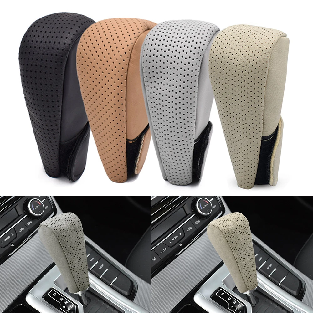 Car Gear Shift Knob Lever Shifter Stick Cover Leather Auto Gear Shift Knob Cover Universal Handbrake Protector Handle Stick Case
Car Gear Shift Knob Lever Shifter Stick Cover Leather Auto Gear Shift Knob Cover Universal Handbrake Protector Handle Stick Case