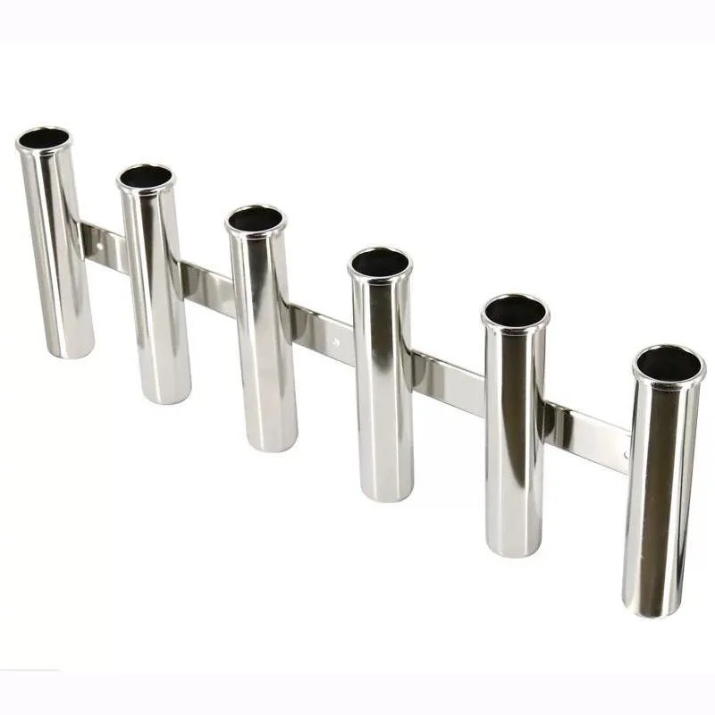 316 Stainless Steel 6 Tube Link Fishing Rod Holder For Marine Kayak/Boat/Yacht
316 Stainless Steel 6 Tube Link Fishing Rod Holder For Marine Kayak/Boat/Yacht