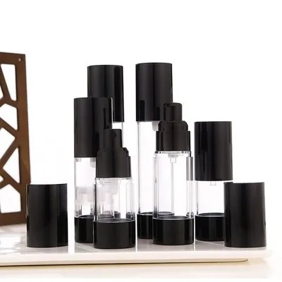 10pc 15/30/50ml AS Clear Portable Airless Bottle cosmetic Treatment Pump Liquid Shampoo Makeup Container Refillable Bottles
10pc 15/30/50ml AS Clear Portable Airless Bottle cosmetic Treatment Pump Liquid Shampoo Makeup Container Refillable Bottles
