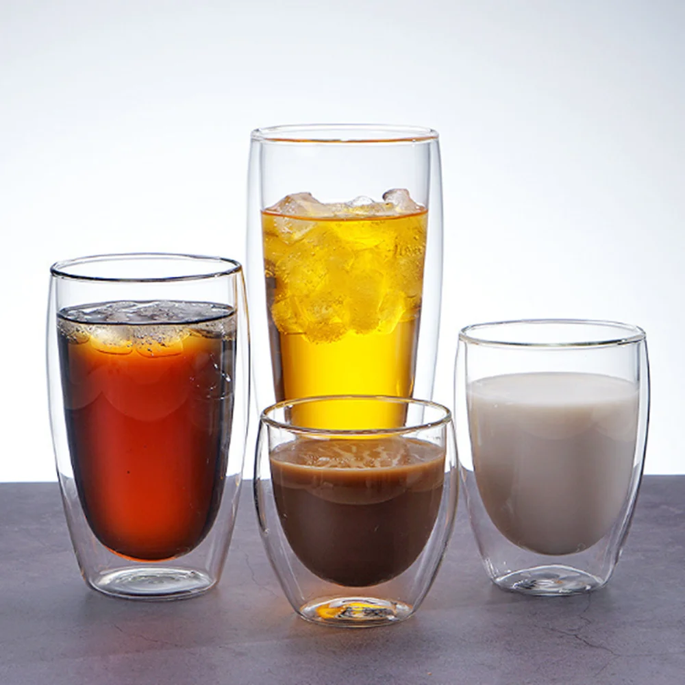 Double wall glass cup Heat resistant glass coffee cup Whiskey Glass tea cup beer mug 80ml capacity glass cup shot drinkware
Double wall glass cup Heat resistant glass coffee cup Whiskey Glass tea cup beer mug 80ml capacity glass cup shot drinkware