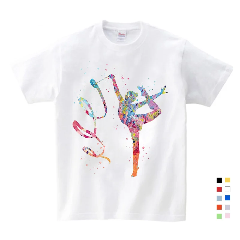 Boys T Shirt Girls Kids Children Rhythmic Gymnastics Printed T-shirt Cotton Clothing Short Sleeves Summer Clothes Cartoon Tee
Boys T Shirt Girls Kids Children Rhythmic Gymnastics Printed T-shirt Cotton Clothing Short Sleeves Summer Clothes Cartoon Tee