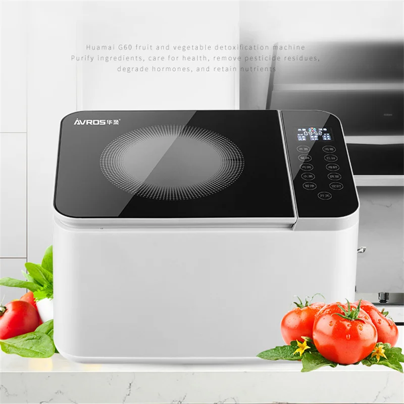 Fruit and Vegetable Washing Machine Automatic Household Smart Touch Screen Washing Seafood Purification Cleaning Machine SG01
Fruit and Vegetable Washing Machine Automatic Household Smart Touch Screen Washing Seafood Purification Cleaning Machine SG01