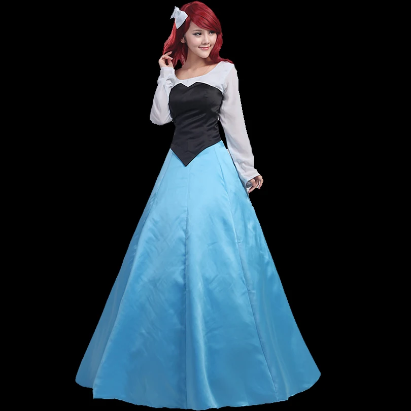 Anime Movie Princess Ariel Mermaid Cosplay Costume Adult Women Dance Dress Christmas Party Ball Gown
Anime Movie Princess Ariel Mermaid Cosplay Costume Adult Women Dance Dress Christmas Party Ball Gown