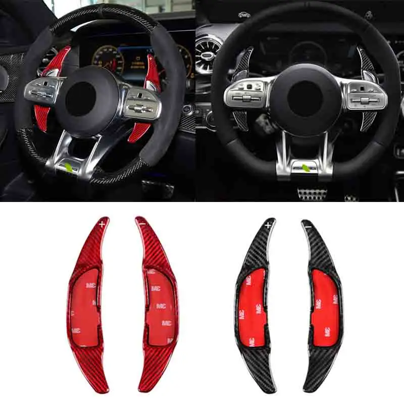 For Benz A45 CLA45 GLA45 C43 GLC E 43 63 CLS GLE GLS SL S63 S65 SLC43 arbon Fiber Car Steering Wheel Paddle Shift Extension
For Benz A45 CLA45 GLA45 C43 GLC E 43 63 CLS GLE GLS SL S63 S65 SLC43 arbon Fiber Car Steering Wheel Paddle Shift Extension