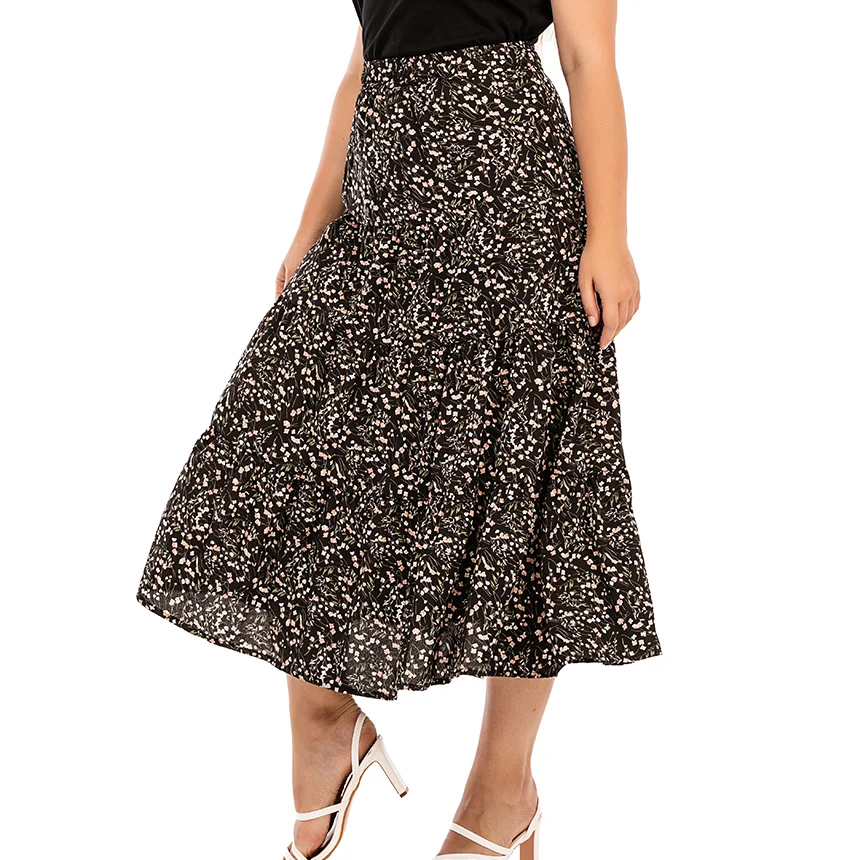 Floral Madi Plus Size Oversized 5Xl Large Korean Fashion High-Waisted Vintage Summer Women'S Clothing Skirt Vetement Femme Nice
Floral Madi Plus Size Oversized 5Xl Large Korean Fashion High-Waisted Vintage Summer Women'S Clothing Skirt Vetement Femme Nice