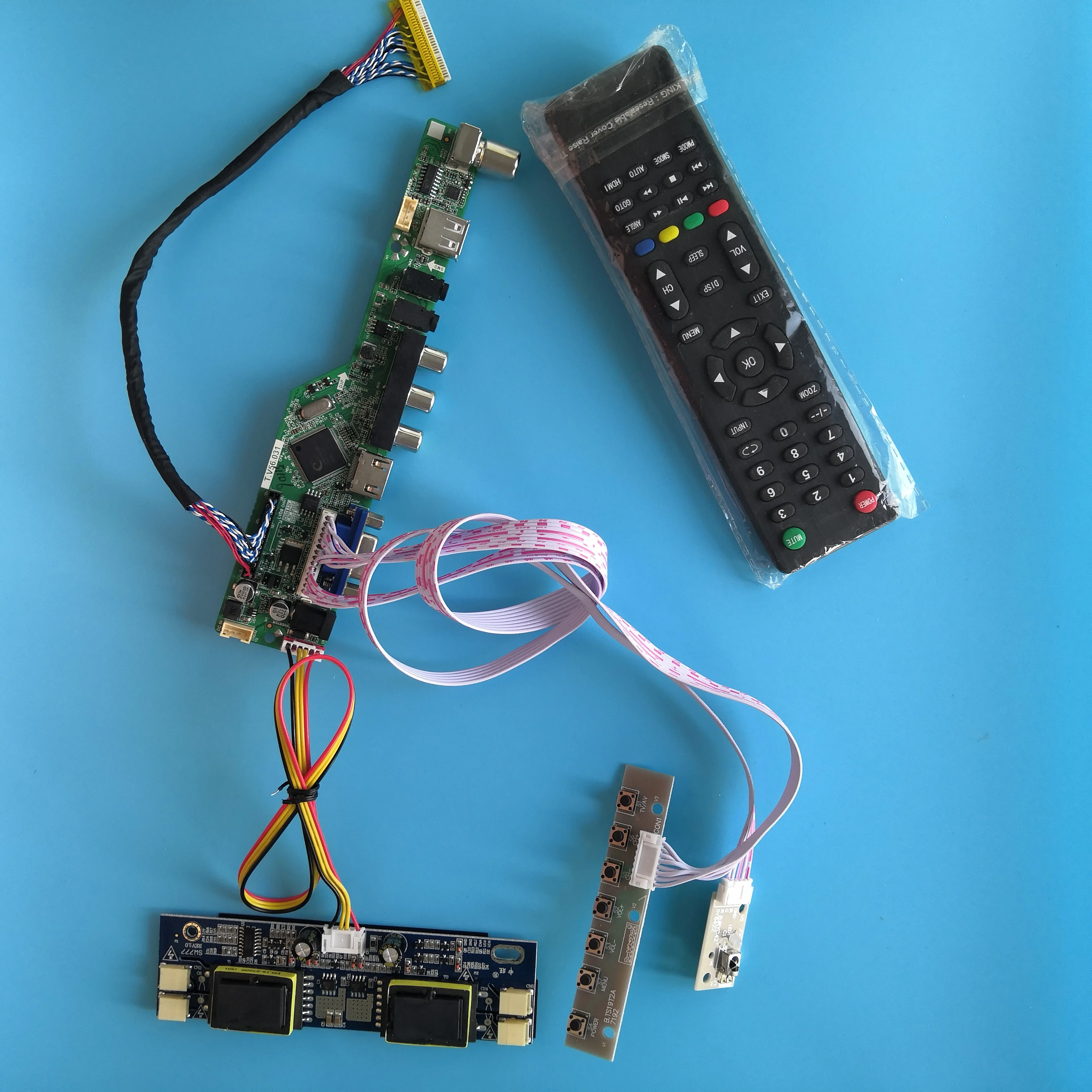 TV controller board AV VGA HDMI-compatible for M220EW01 V0 M220EW01 1680X1050 22" LCD panel screen USB audio monitor display diy
TV controller board AV VGA HDMI-compatible for M220EW01 V0 M220EW01 1680X1050 22" LCD panel screen USB audio monitor display diy