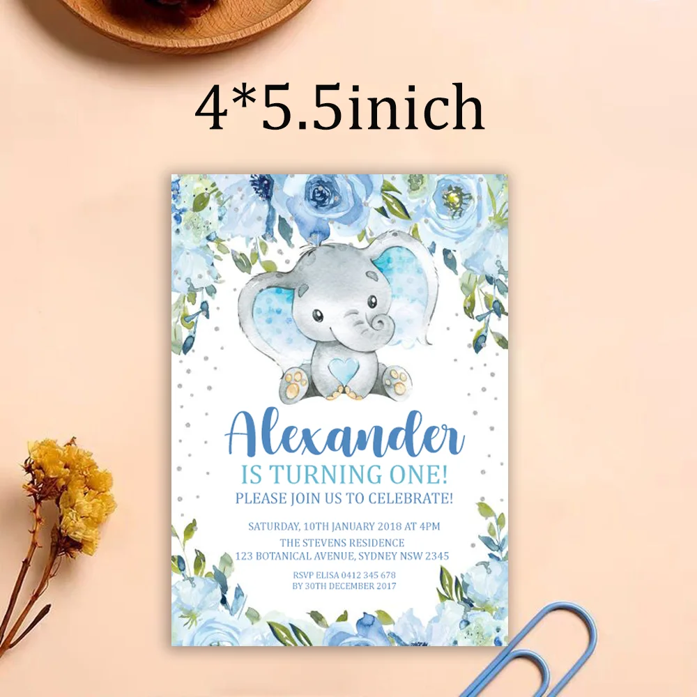 Baby Elephant 1st Birthday Invitation, Green Forest Animals, Editable Invitation, Blue Animal, Forest Party
Baby Elephant 1st Birthday Invitation, Green Forest Animals, Editable Invitation, Blue Animal, Forest Party