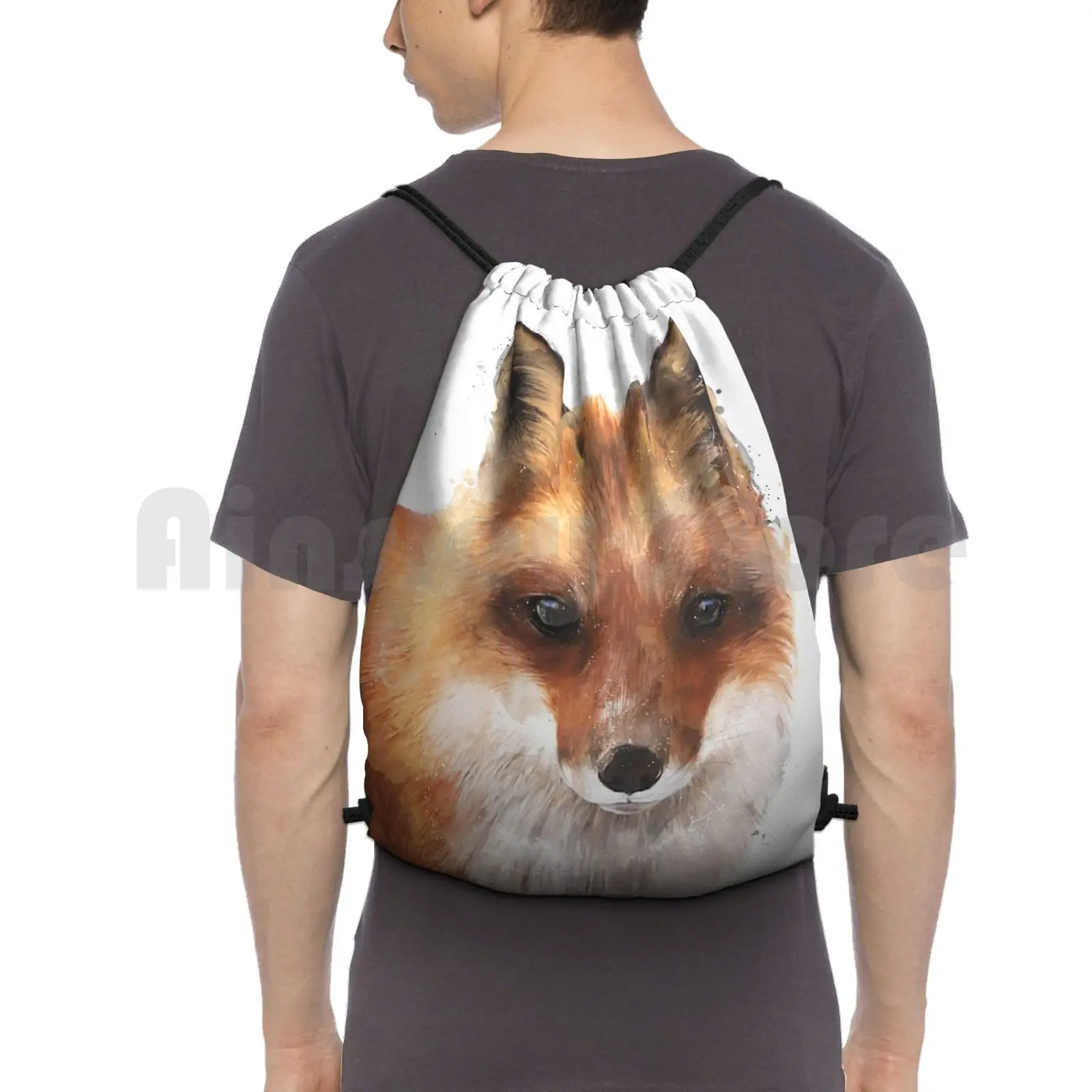 Encounter Backpack Drawstring Bags Gym Bag Waterproof Fox Red Foxes Cute Fauna Wildlife Animal Animals Wild Forest
Encounter Backpack Drawstring Bags Gym Bag Waterproof Fox Red Foxes Cute Fauna Wildlife Animal Animals Wild Forest