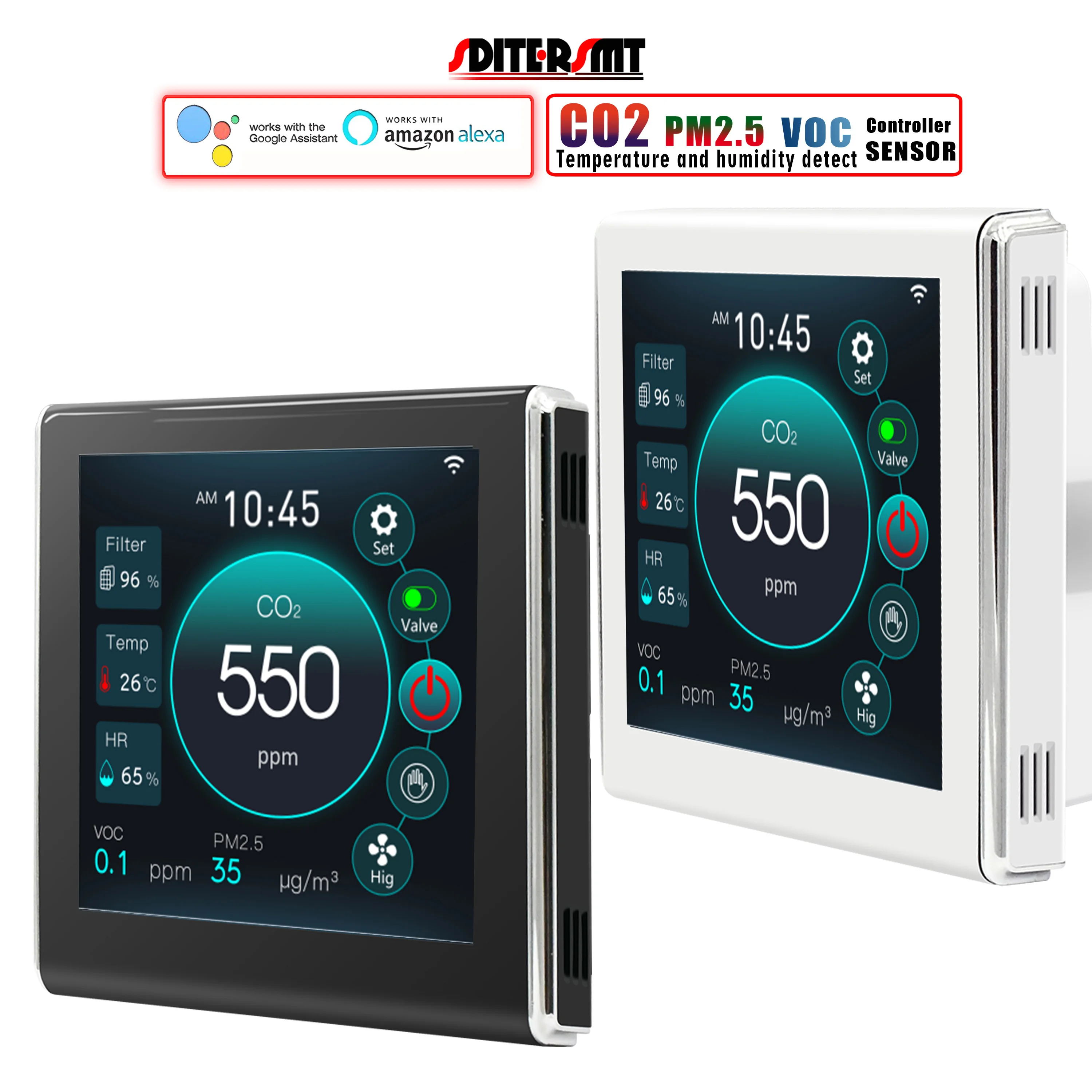 Панель контроля качества воздуха с Wi-Fi для датчика CO2 VOC PM2.5 0-10 В/сухой контакт/вентилятор переменного тока, регулировка свежего воздуха в помещении
Панель контроля качества воздуха с Wi-Fi для датчика CO2 VOC PM2.5 0-10 В/сухой контакт/вентилятор переменного тока, регулировка свежего воздуха в помещении