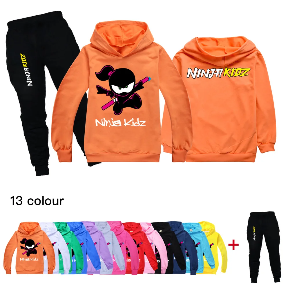 NINJA KIDZ Hoodie Kids Size Boys&Girls Long Sleeve Hooded Sweatshirts Children Hoodies Street Style Games Fashion Clothes Pants
NINJA KIDZ Hoodie Kids Size Boys&Girls Long Sleeve Hooded Sweatshirts Children Hoodies Street Style Games Fashion Clothes Pants