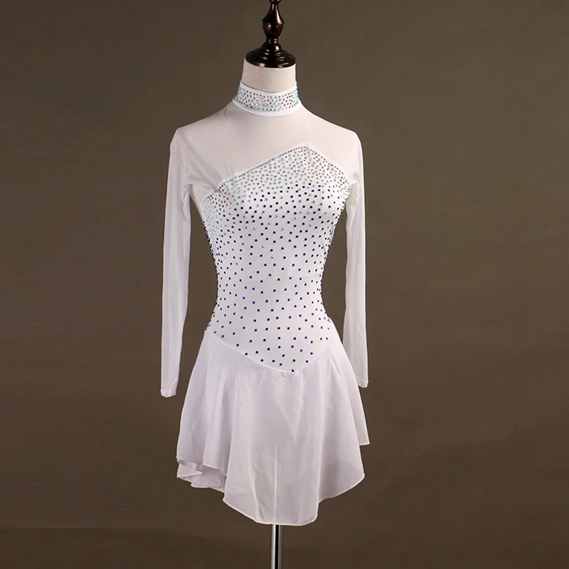 Figure Skating Dress Women girl Ice Skating Dress royal blue Gymnastics Costume custom rhinestone white blue black B041
Figure Skating Dress Women girl Ice Skating Dress royal blue Gymnastics Costume custom rhinestone white blue black B041