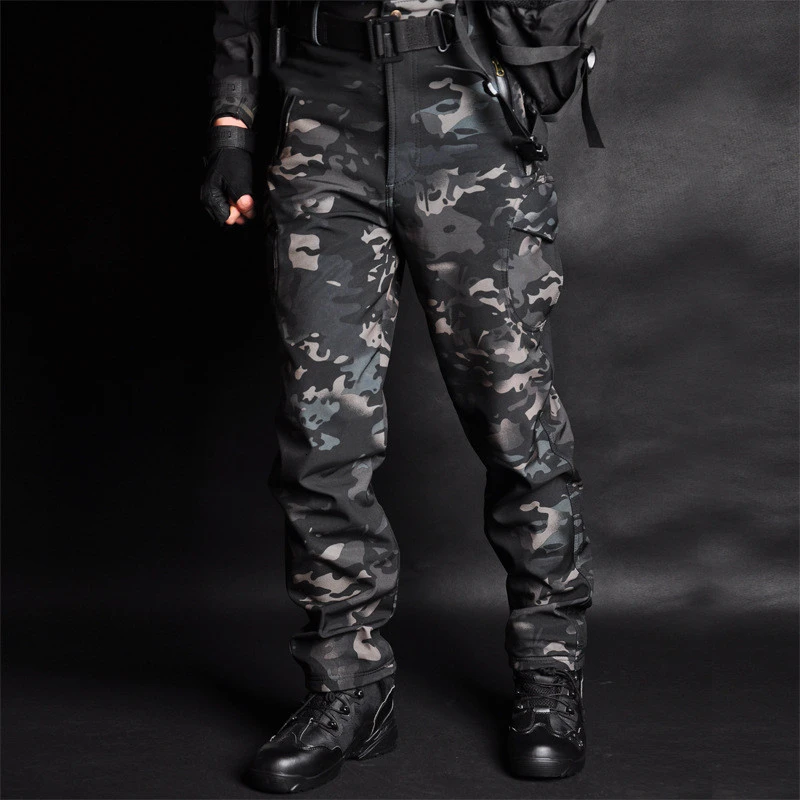 Outdoor Sport Shark Skin Soft Shell Plus Velvet Waterproof Charge Pants Men Hiking Climbing Training Trousers
Outdoor Sport Shark Skin Soft Shell Plus Velvet Waterproof Charge Pants Men Hiking Climbing Training Trousers