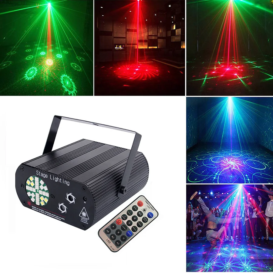 RGB Mini DJ Disco Laser Light Projector USB Rechargeable LED UV Sound Strobe Stage Effect Wedding Xmas Holiday Party Lamp
RGB Mini DJ Disco Laser Light Projector USB Rechargeable LED UV Sound Strobe Stage Effect Wedding Xmas Holiday Party Lamp