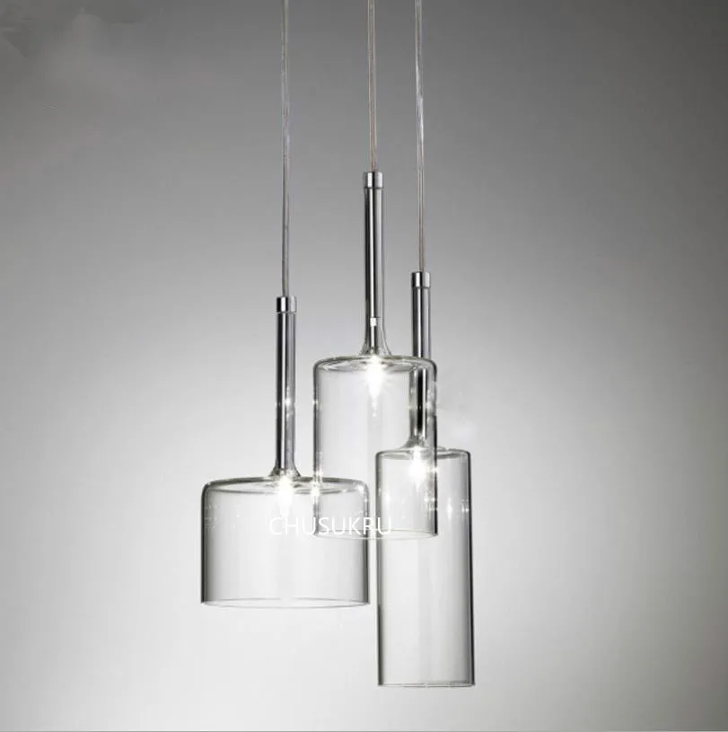 Modern simple Pendant Lamp northern Europe creative personalized bar living room bedroom single head three head glass chandelier
Modern simple Pendant Lamp northern Europe creative personalized bar living room bedroom single head three head glass chandelier