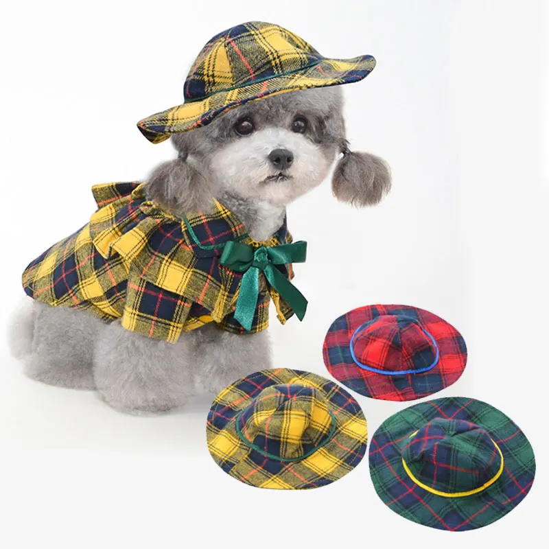 Fashion Plaid Dogs Hat Cotton Casual Dog Accessories for Small Dogs Spring Cute Dog Cap for Teedy Outdoor Hiking Pet Products
Fashion Plaid Dogs Hat Cotton Casual Dog Accessories for Small Dogs Spring Cute Dog Cap for Teedy Outdoor Hiking Pet Products