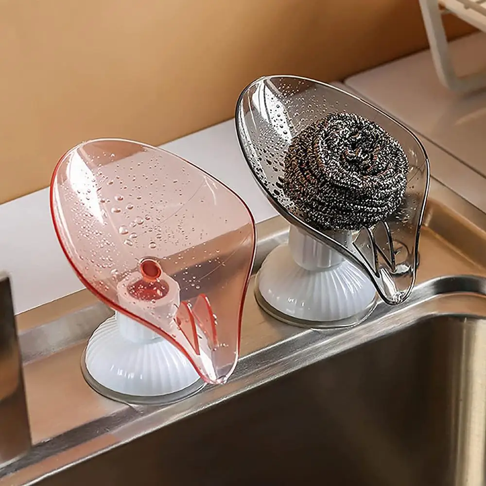 Bar Soap Holder Leaf Shape Self Draining Sponge Holder Decorative Plastic Soap Tray Box with Suction Cup for Shower Bathroom
Bar Soap Holder Leaf Shape Self Draining Sponge Holder Decorative Plastic Soap Tray Box with Suction Cup for Shower Bathroom