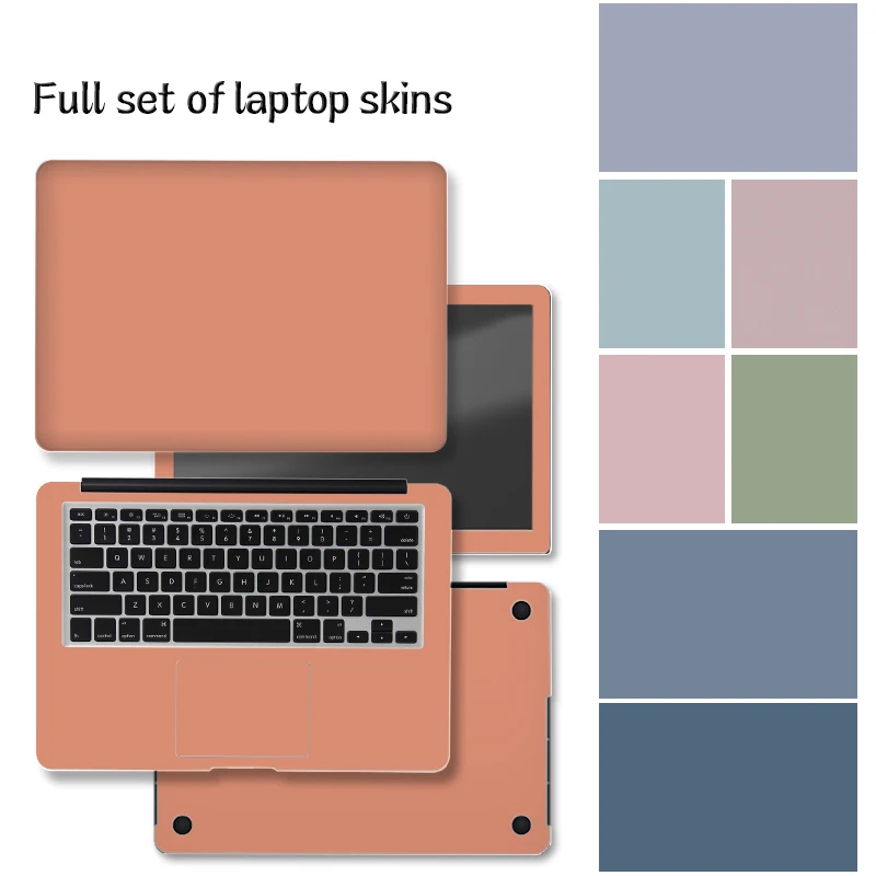 DIY Laptop Sticker Cover Skins Solid Color Vinyl Notebook Stickers for 13"/14"/15"/17" for Macbook/Acer/Lenovo/HP Laptop Decals
DIY Laptop Sticker Cover Skins Solid Color Vinyl Notebook Stickers for 13"/14"/15"/17" for Macbook/Acer/Lenovo/HP Laptop Decals