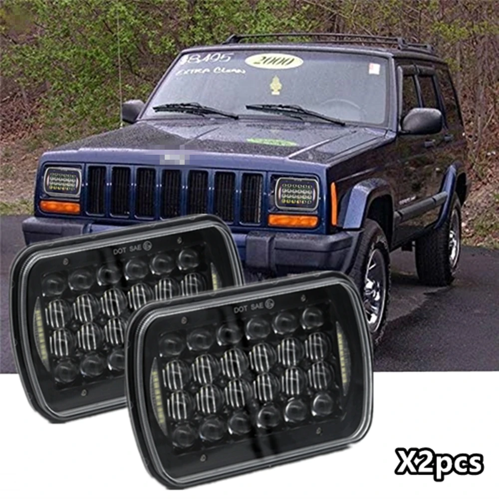 5D White DRL 90W 7x6'' 5X7" LED Projector Headlight Hi Low Beam For Jeep Cherokee XJ (2 Lamps)
5D White DRL 90W 7x6'' 5X7" LED Projector Headlight Hi Low Beam For Jeep Cherokee XJ (2 Lamps)