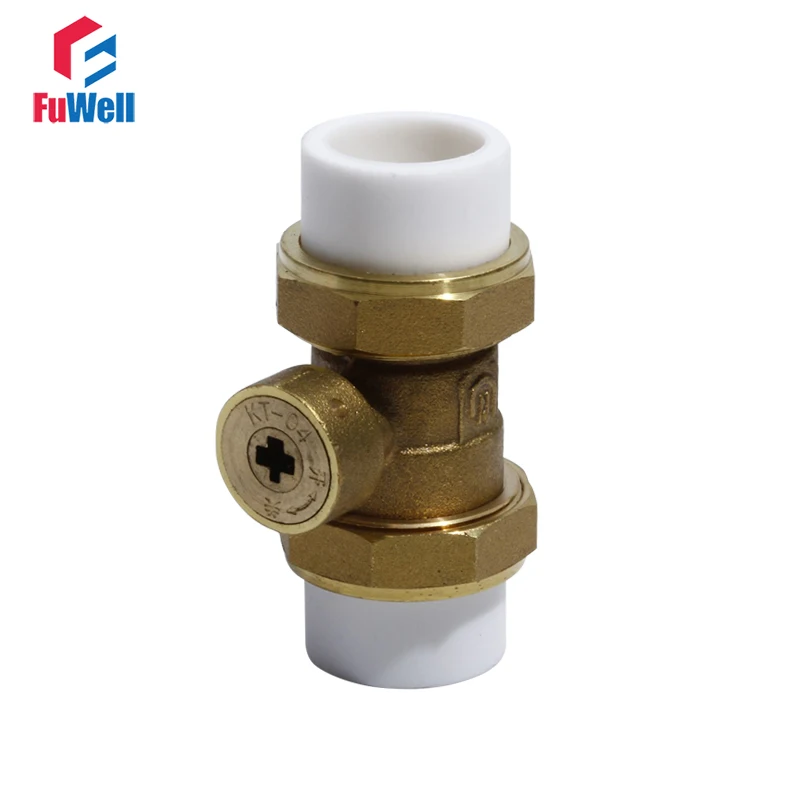 PPR Water Pipe Fitting with Valve with Key 25/32mm Pipe Valve Joint 3/4'' 1'' Plastic Water Supply Pipe Joint Fitting Valve
PPR Water Pipe Fitting with Valve with Key 25/32mm Pipe Valve Joint 3/4'' 1'' Plastic Water Supply Pipe Joint Fitting Valve