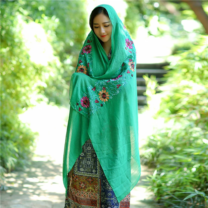 Ladies New Fashion Embroider Flower Viscose Shawl Scarf Autumn Winter Muffler Headband Foulard Sjaal Wrap Hijab Snood 180*90Cm
Ladies New Fashion Embroider Flower Viscose Shawl Scarf Autumn Winter Muffler Headband Foulard Sjaal Wrap Hijab Snood 180*90Cm
