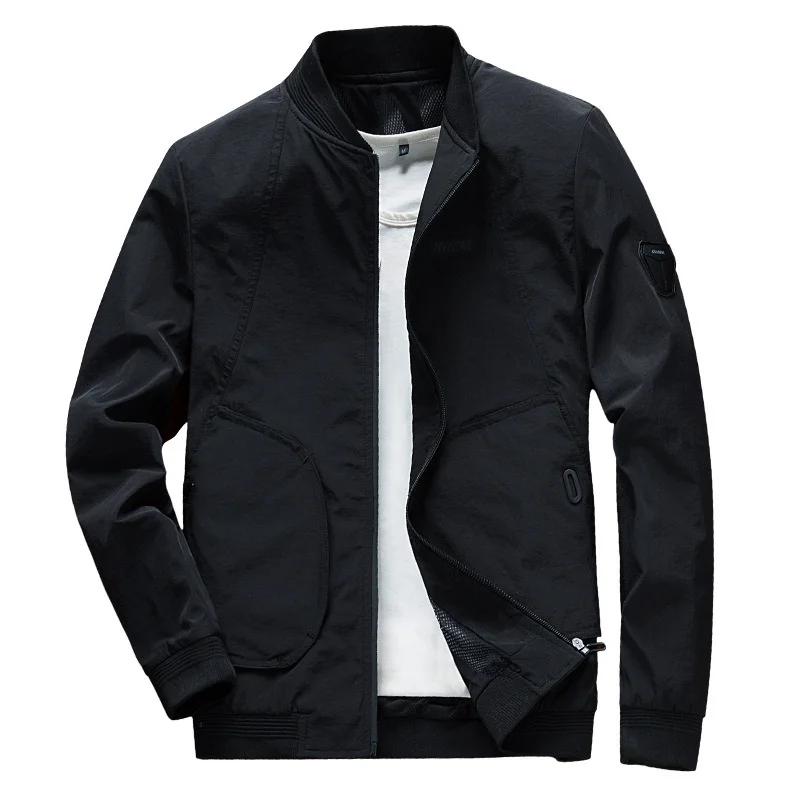 New Autumn Men's Casual Simplicity Jacket Fashion Baseball Uniform Handsome Korean Version Loose Cotton Trend Coat Brand Clothes
New Autumn Men's Casual Simplicity Jacket Fashion Baseball Uniform Handsome Korean Version Loose Cotton Trend Coat Brand Clothes
