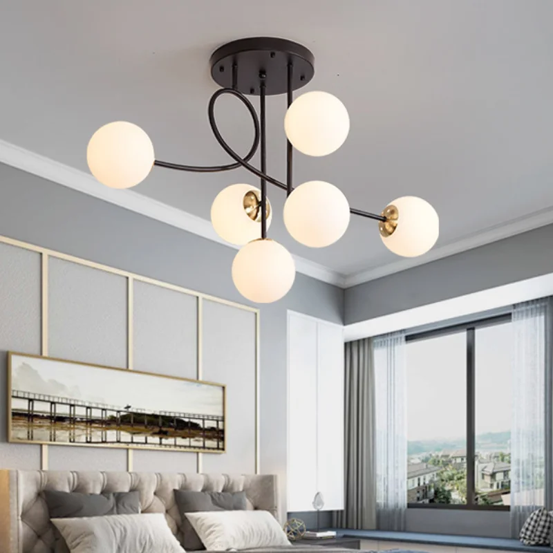 Golden Light Luxury Glass Ball Ceiling Lamp Simple Creative Living Room Ceiling Light Master Bedroom Dining Room Nordic Lamp
Golden Light Luxury Glass Ball Ceiling Lamp Simple Creative Living Room Ceiling Light Master Bedroom Dining Room Nordic Lamp