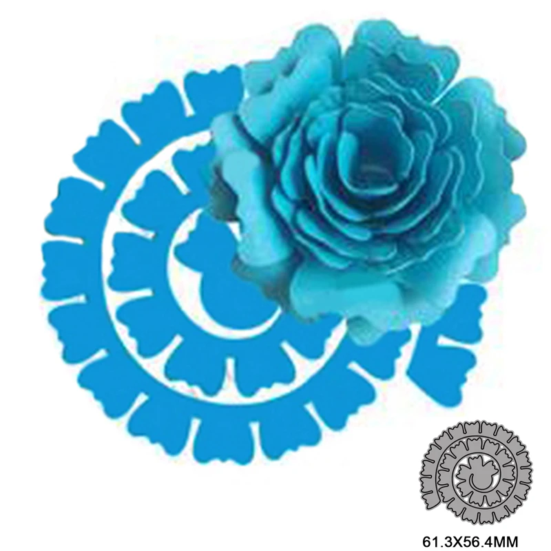 Spiral Flower Metal Cutting Dies for DIY Scrapbooking Album Paper Cards Decorative Crafts Embossing Die Cuts Christmas 2021new
Spiral Flower Metal Cutting Dies for DIY Scrapbooking Album Paper Cards Decorative Crafts Embossing Die Cuts Christmas 2021new