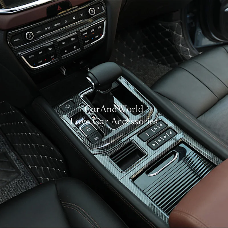 For Trumpchi GS8 2017-2019 Central Gear Shift Box Interior Console Gearbox Knob Panel Cover Garnish Trim Car Styling Accessories
For Trumpchi GS8 2017-2019 Central Gear Shift Box Interior Console Gearbox Knob Panel Cover Garnish Trim Car Styling Accessories