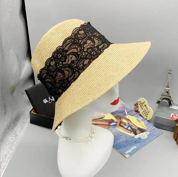 2025 Summer paper straw hat lace ribbon women's bucket hat popular cool nice beautiful comfortable high quality sun beach hat
2025 Summer paper straw hat lace ribbon women's bucket hat popular cool nice beautiful comfortable high quality sun beach hat