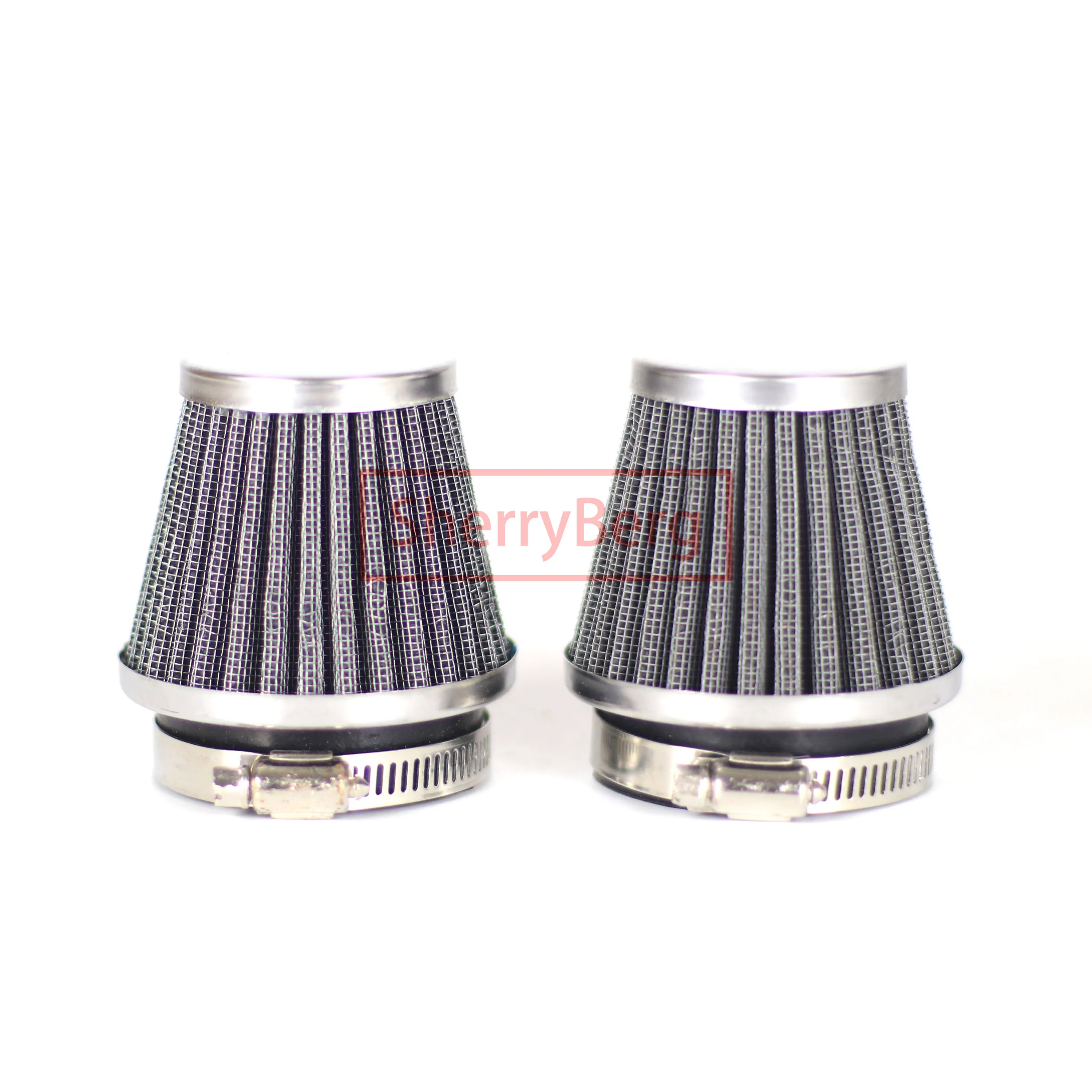 SherryBerg New 2 Pcs 54MM 55MM POWER FILTER (BLACK) AIR FILTER / Cleaner for Motorcycle Carburetor Carb Carburador carbuettor
SherryBerg New 2 Pcs 54MM 55MM POWER FILTER (BLACK) AIR FILTER / Cleaner for Motorcycle Carburetor Carb Carburador carbuettor